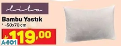 LİLA BAMBU YASTIK